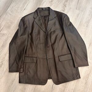 Stafford Brown Leather Jacket